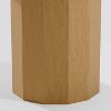 Dovelina Mid-Century Wood Round Dining Table Kitchen Table Dining Room Table for 4 People - 46", Black - 4 of 4