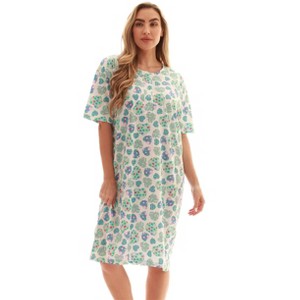 Just Love Short Sleeve Nightgown Sleep Dress for Women - 1 of 3