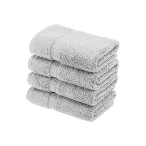 Luxury Cotton Heavyweight Ultra-Plush Hand Towel Set of 4 by Blue Nile Mills - 1 of 4