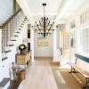 Baoure Black Farmhouse Candle Chandelier Round Rustic Modern Light Fixture High Ceiling Chandeliers 30 Light 31.2in for Living Room Dining Room Foyer - 4 of 4