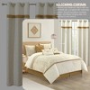 Nanshing 9pc Pillar Comforter Set Gold - 4 of 4