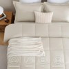 BAGOKIE 2/3 Pieces Comforter Set Box Stitched Bed Set for All Seasons - 4 of 4