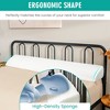 Tangkula Queen Size Bed Wedge Pillow with Side Pocket Bed Gap Filler 60" x 10" x 6" White - 4 of 4