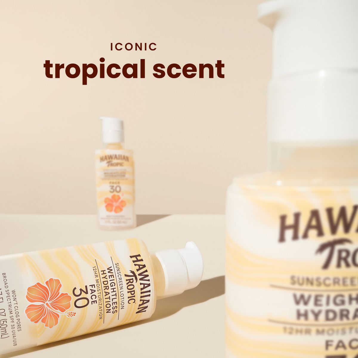 Hawaiian Tropic Silk Hydration Weightless Face Sunscreen - SPF 30 - 1.7oz - thumbnail 5