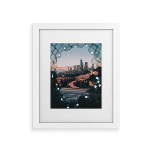 Deny Designs Tristan Zhou Seattle Cityscape Art Print - 1 of 4