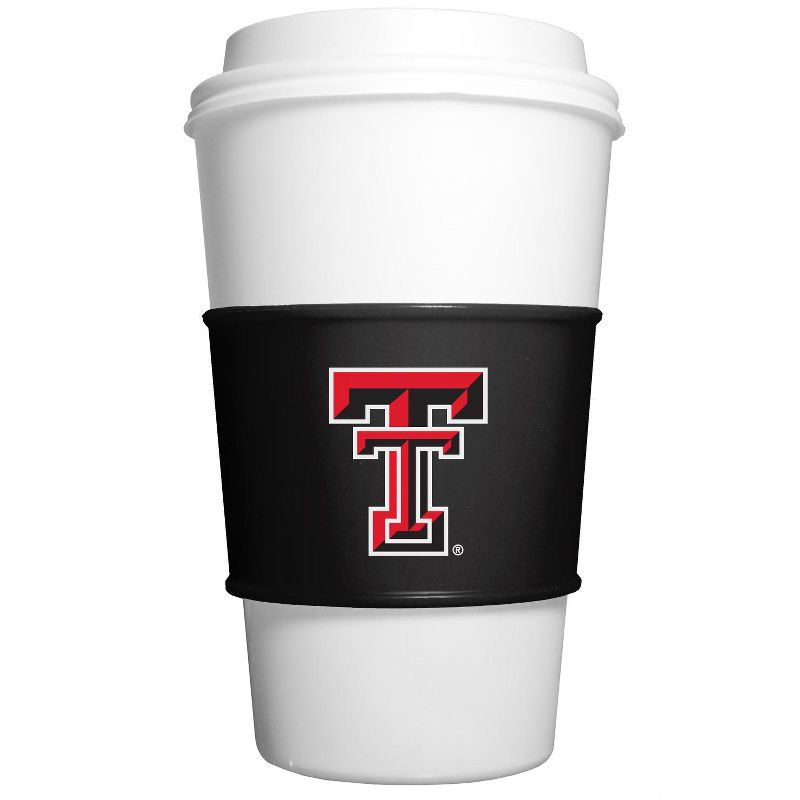FanPans Team Logo Silicone Cup Sleeve - NCAA Texas Tech Red Raiders, 1 of 4