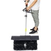 SEVOBAL Snow Blowers Gasoline Powered Broom Sweeper with High Performance Engine for All Season Outdoor Cleaning, Orange, 79.5"*21"*13.6" - 2 of 4