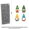 Big Dot Of Happiness Christmas Gnomes - Paper Straw Decor - Holiday Party  Striped Decorative Straws - Set Of 24 : Target