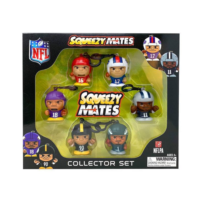 SqueezyMates NFL Football Collector Set, 1 of 4