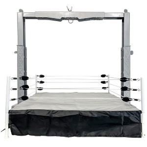 Wrestling Ring, Shark Cage & Grab The Gear Playset for WWE & AEW Action Figures - 1 of 4