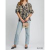 Women's Two Tone Abstract Print Blouse - umgee - 2 of 4