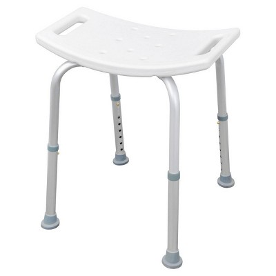 plastic shower chair with wheels