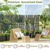 Lirago,Black Iron Planters with Hollow Pattern Screen-Functional Decorative Wall with Climbing Frame for Indoor/Outdoor - 3 of 4