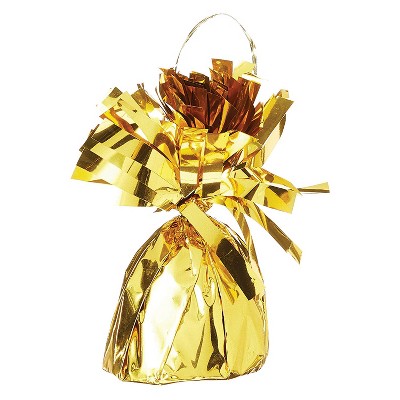 Beistle Metallic Wrapped Balloon Weight, 6 Oz (12/Pkg)