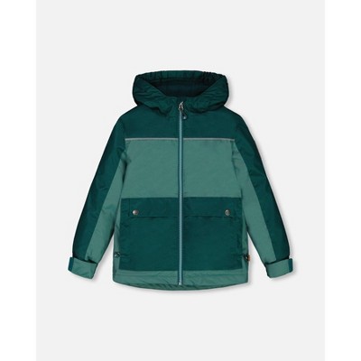 forest green and emerald