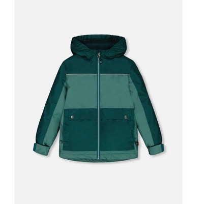 forest green and emerald