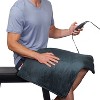 Pure Enrichment Pure Radiance Ultra-Wide Luxury Heating Pad - 20" x 24" - Iron Gray - 2 of 4