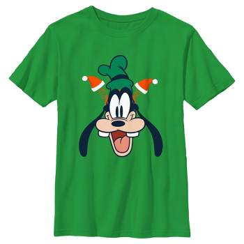 Boy's Mickey & Friends Goofy Christmas Ears T-Shirt