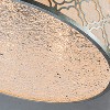 ALOADECOR Modern Classic Linen Drum Matte Vintage Silver Chandelier for Dining Room, Bedroom, or Living Room - 4 of 4