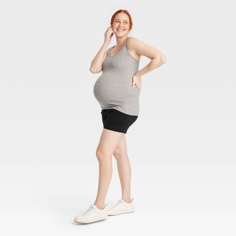 Leisure Maternity Shorts - Isabel Maternity by Ingrid & Isabel™, 3 of 4