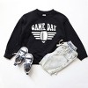The Juniper Shop Football Game Day Stripes Youth Graphic Sweatshirt - 2 of 2