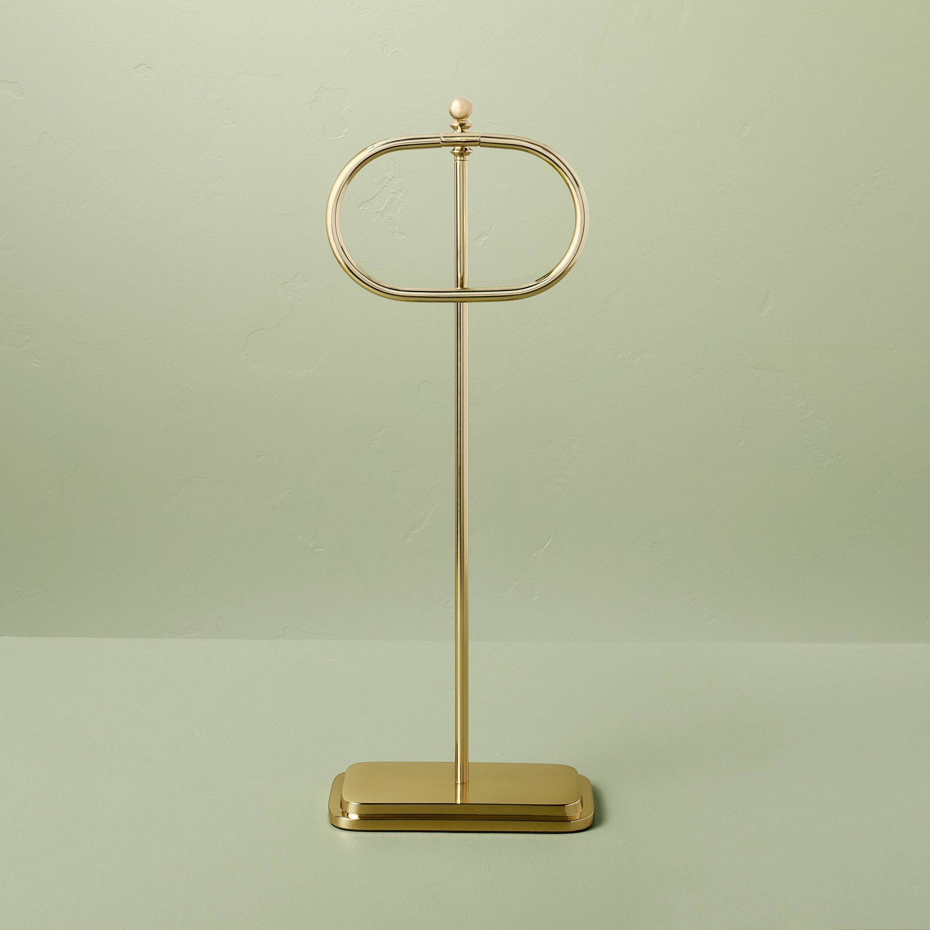 Brass Bathroom Hand Towel Stand Antique Finish - Hearth & Hand™ with Magnolia
