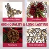 LuxenHome Set of 3 Deer Family Lighted Holiday Decoration Brown - 3 of 4