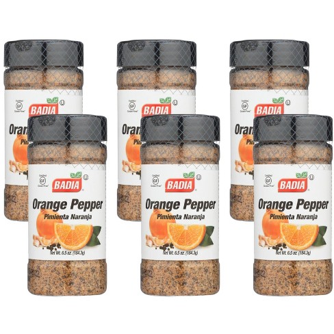 2x Pints Badia Orange Pepper Seasoning, 26oz