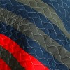 Slickblue 3 Piece Full/Queen, Soft Vermicelli Quilted Quilt and Shams, Quilt Set, Vertical Stripes, 9 Options - 3 of 4
