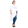 L I V D Women's Sanctuary Asymmetrical Peplum Top - 2 of 3