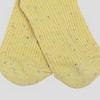 Alilang Women's Chic Style Solid Speckled Crew Socks Non Slip Cotton for Casual 2 Pairs 4 Season - 3 of 4