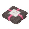 Knit Design Soft Lightweight Throw Blanket - 4 of 4