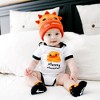 Pavilion Gift Company - Orange Crawling Monster - 0-12 Month Non-slip Baby Socks - Socks - 3 of 4