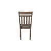 New Classic Furniture,Harrisburg Wood Dining Chair (Set of 2), Walnut - 4 of 4