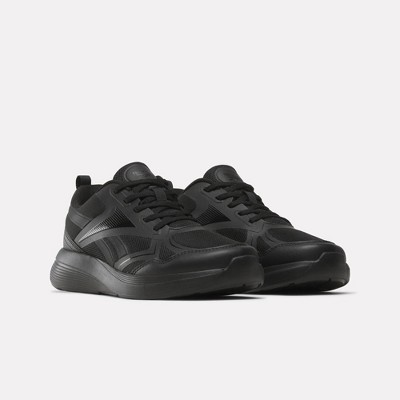 Обувь Reebok Rush Runner 6.0 Running Shoes (Big Kids) Size 4 Black/Black/Black — фото 4