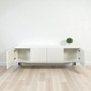 Modern TV Stand for 65+ Inch TVs with 2 Drawers and Storage, Entertainment Center Console Cabinet for Living Room and Bedroom - 4 of 4