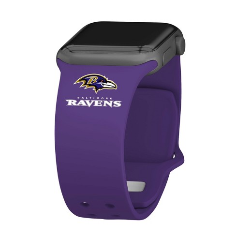 Nfl Baltimore Ravens Wordmark Apple Watch Band 42 44 45 49mm Target