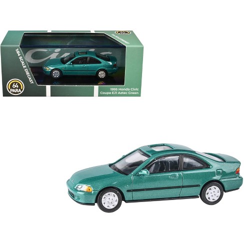 1995 Honda Civic Coupe Ej1 Aztec Green Metallic With Sunroof 1 64 Diecast Model Car By Paragon Models Target