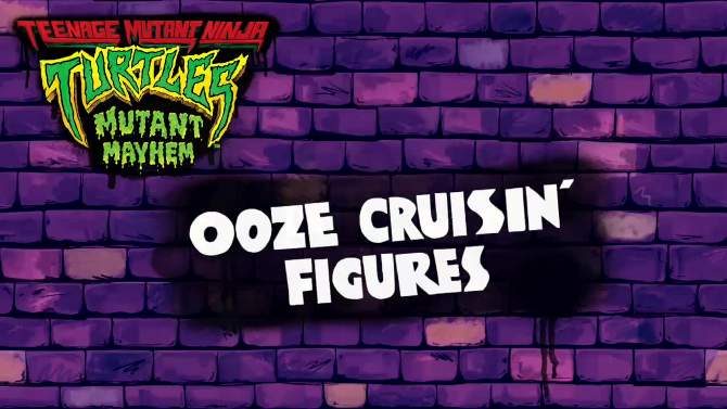 Teenage Mutant Ninja Turtles: Mutant Mayhem Ooze Cruisin&#39; Action Figure Set - 6pk, 2 of 14, play video