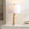 Colette 25.25" Travertine/Metal Table Lamp - Safavieh - 4 of 4