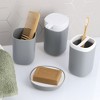 Evideco French Home Goods Modern 6-Piece Bathroom Accessory Set - 2 of 4