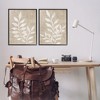 Stupell Industries Boho Botanical Leaf Silhouette 2pc Framed Giclee Art Set - 2 of 4