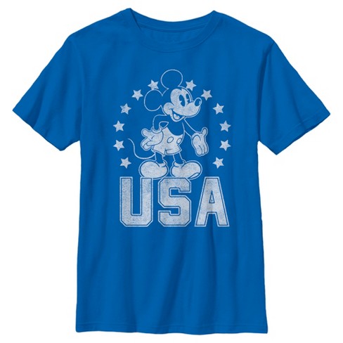 Boy s Disney Mickey Usa Pride T shirt Target