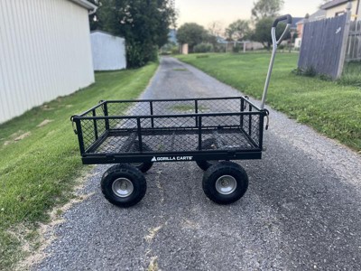 Gorilla Carts Steel Utility Cart Garden Beach Wagon, 800 Pound Capacity,  Gray, 1 Piece - Harris Teeter