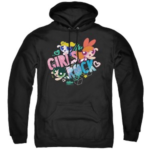 Powerpuff Girls Girls Rock Adult Pull-Over Hoodie - 1 of 4
