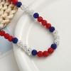Baseball Necklace - Glitter Bling Clay Beaded Ice Collection Necklace for Men Boys Cool Gifts for Baseball Players Lovers - 4 of 4