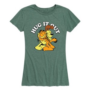 Women's - Nickelodeon - Garfield Animations Short Sleeve Graphic T-Shirt - 1 of 4