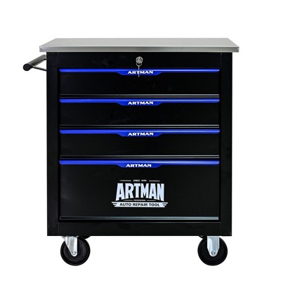 NicBex 4-Drawer Rolling Tool Chest Tool Cart with Wheels for Garage Warehouse