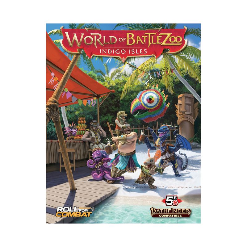 World of Battlezoo: Indigo Isles (5e) - by  Stephen Glicker & Vanessa Hoskins & Grady Wang & Paul Hughes (Hardcover), 1 of 2