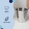 happimess Nolan Modern Classic Smooth Steel 2-Gallon Wastebasket - 3 of 4